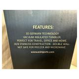 New Serengeti Vacuum Insulated Stainless Steel Tumbler with Lid - Welsh Corgi Dog