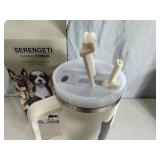 New Serengeti Vacuum Insulated Stainless Steel Tumbler with Lid - Black Cat