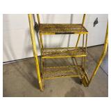 3 Step Metal Stairs with Wheels