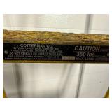 3 Step Metal Stairs with Wheels