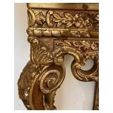 Ornate Rococo-Style Gilt Console Table