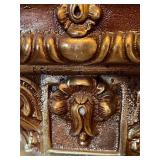 Ornate Marble-Top Pedestal Column #2