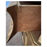 Gilded Rococo Bombe Chest With Marble Top & Ormolu Accents #2