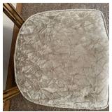 Ornate Gold Rococo Chair & Circular Back Medallion Cushioned Seat #3