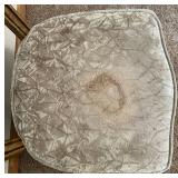 Ornate Gold Rococo Chair & Circular Back Medallion Cushioned Seat #4