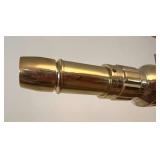 Brass Refracting Telescope & Wooden Tripod