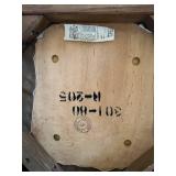 Kroehler Oak Desk & Matching Cabinet - Two-Piece Set