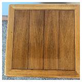 Vintage Lane Coffee Table with 4-Plank Top & Tapered Legs