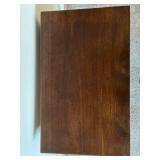 Vintage Lift-Top Storage Table & Four Turned Legs