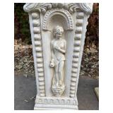 Pair of Ornate Pedestals with Classical Reliefs