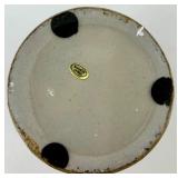 Set of 3 Decorative Chinese Porcelain Vases with Gilt Floral Design and Lid