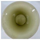 Set of 3 Decorative Chinese Porcelain Vases with Gilt Floral Design and Lid