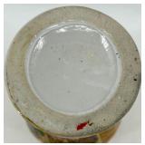 Set of 3 - Decorative Satsuma-Style Vases and Ginger Jar with Peacock and Floral Motif