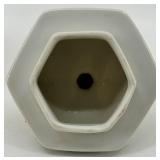 Set of 2 - Asian-Style Porcelain Vase and Ginger Jar with Floral and Bird Motifs