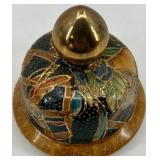 Pair of Hand-Painted Asian Decorative Ginger Jars