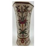 Collection of 4 Decorative Porcelain Vases and Jars with Floral Motifs
