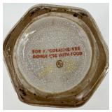 Collection of 4 Decorative Porcelain Vases and Jars with Floral Motifs