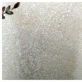 Collection of 4 Decorative Porcelain Vases and Jars with Floral Motifs