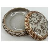 Collection of 4 Decorative Porcelain Vases and Jars with Floral Motifs