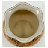 Set of 5 Decorative Asian Style Porcelain Vases with Floral and Scenic Designs