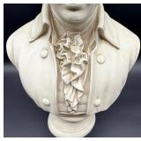 Mozart Bust Sculpture on Pedestal
