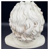 Mozart Bust Sculpture on Pedestal