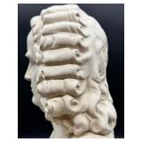 J.S. Bach Bust Sculpture on Pedestal