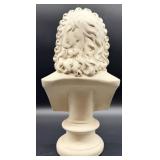 J.S. Bach Bust Sculpture on Pedestal