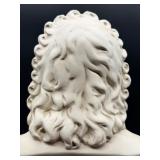 J.S. Bach Bust Sculpture on Pedestal