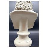 J.S. Bach Bust Sculpture on Pedestal