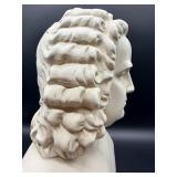 J.S. Bach Bust Sculpture on Pedestal