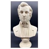 Chopin Bust Sculpture on Pedestal