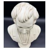 Chopin Bust Sculpture on Pedestal