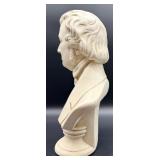 Chopin Bust Sculpture on Pedestal
