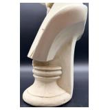 Chopin Bust Sculpture on Pedestal