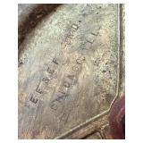 Pair of Vintage Brass & Crystal Table Lamps With Pleated Cream Shades