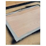 Pollock-Style Abstract Drip Expressionist Painting in Ornate Gold Frame #1