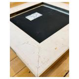 Reproduction of Steven Graef "Sun Tea" Abstract Canvas In Ornate Gold Frame