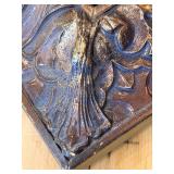 Julio Amaro Framed Maritime Print of Fishermen on Beach in Ornate Hardwood Frame