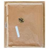 Julio Amaro Framed Maritime Print of Fishermen on Beach in Ornate Hardwood Frame