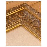 Renoir Framed Vintage Portrait "Marthe Berard" Print In Ornate Gilt Frame & COA