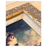 Age of Innocence Print No. 1791 CW in Ornate Gold Frame