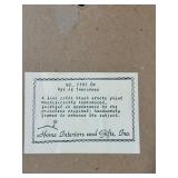 Age of Innocence Print No. 1791 CW in Ornate Gold Frame