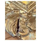 Claude Monet "Chrysanthemums" Reproduction Painting on Canvas & Ornate Gilt Frame