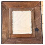 Pollock-Style Abstract Drip Expressionist Painting in Ornate Gold Frame #6