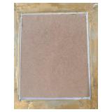 Pollock-Style Abstract Drip Expressionist Painting in Ornate Gold Frame #7