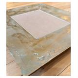 Pollock-Style Abstract Drip Expressionist Painting in Ornate Gold Frame #7