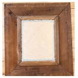 Pollock-Style Abstract Drip Expressionist Painting in Ornate Gold Frame #8