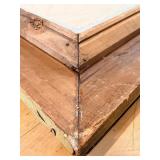 Pollock-Style Abstract Drip Expressionist Painting in Ornate Gold Frame #8