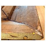 Pollock-Style Abstract Drip Expressionist Painting in Ornate Gold Frame #8